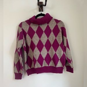 Vintage wool turtleneck